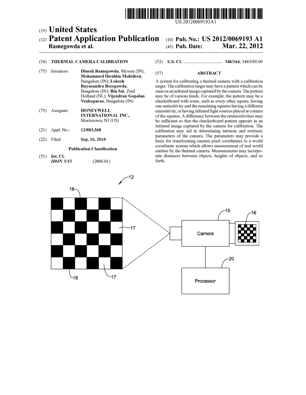 THERMAL CAMERA CALIBRATION - diagram, schematic, and image 01