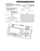 Imaging Apparatus capable of detecting and displaying information with     respect to an incline thereof diagram and image