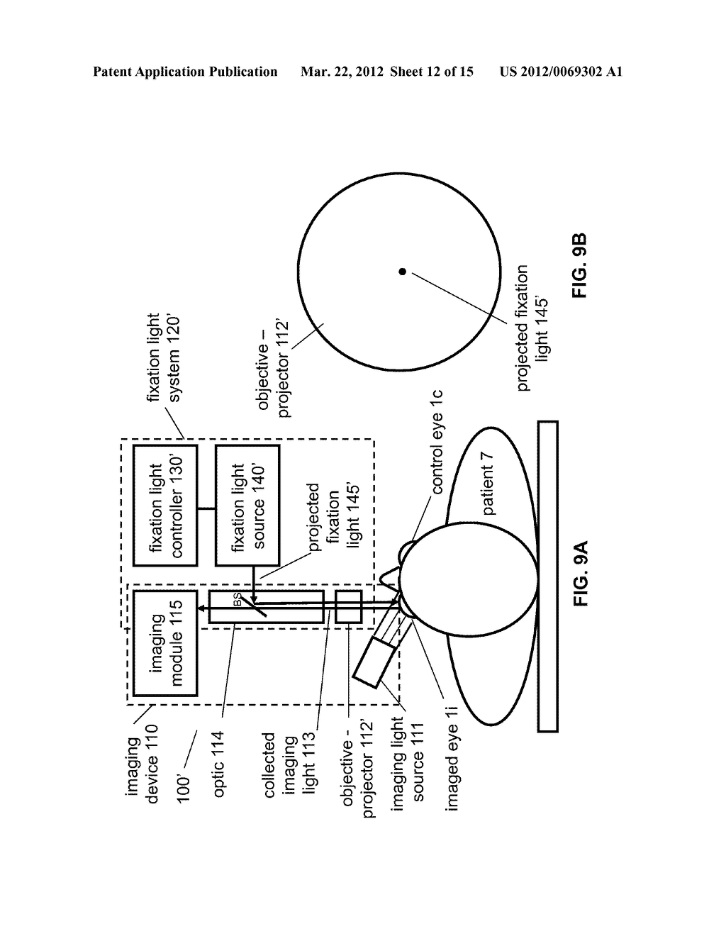 Electronically Controlled Fixation Light for Ophthalmic Imaging Systems - diagram, schematic, and image 13