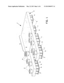 LITHOGRAPHY SYSTEM ARRANGED ON A FOUNDATION, AND METHOD FOR ARRANGING A     LITHOGRAPHY SYSTEM ON SAID FOUNDATION diagram and image