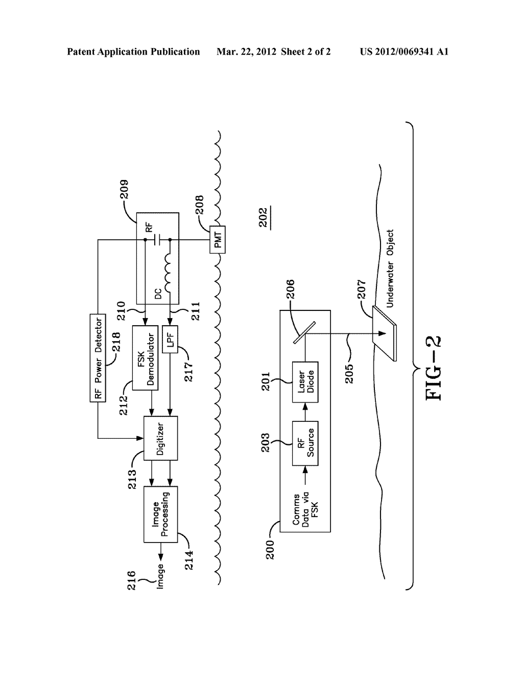 Extended Range Optical Imaging System for use in Turbid Media - diagram, schematic, and image 03