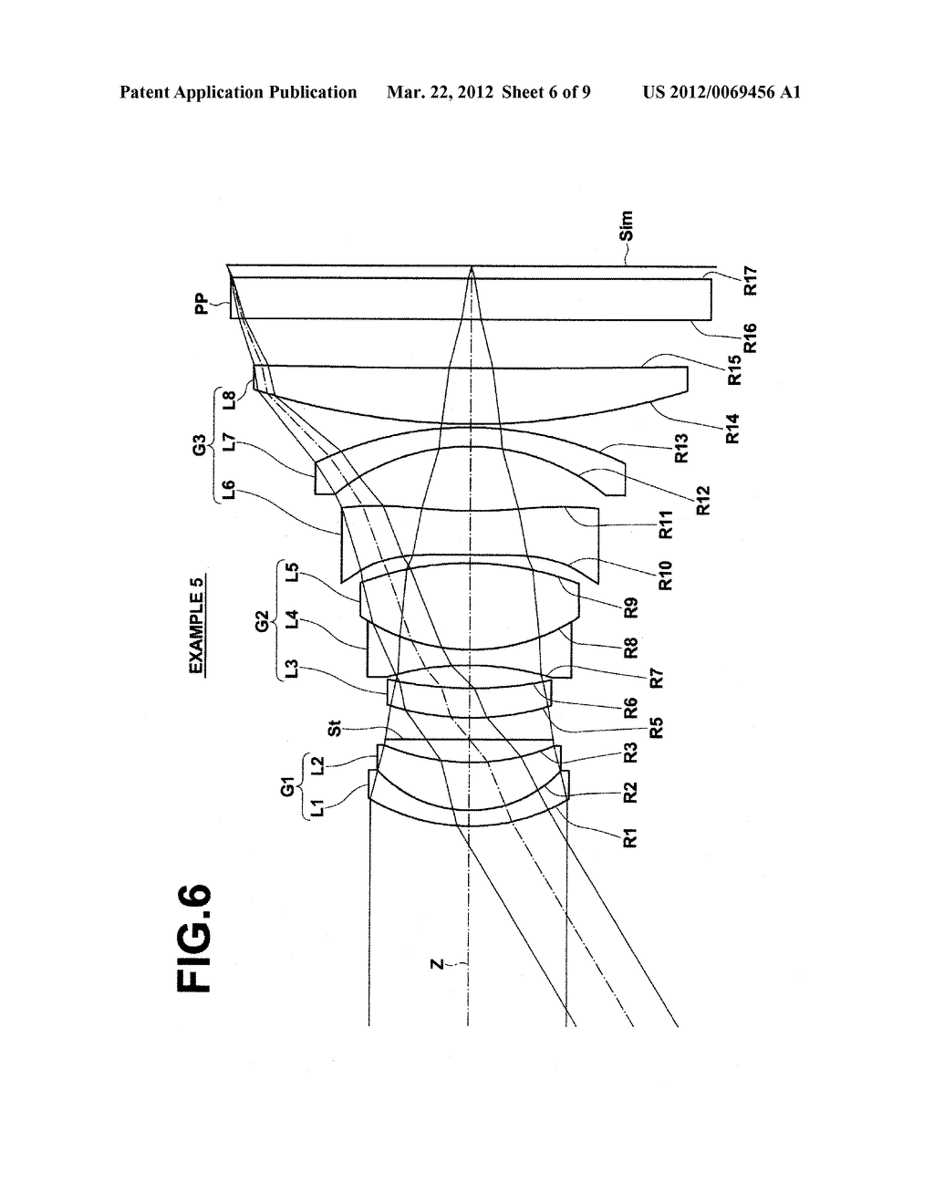 SMALL-SIZE WIDE ANGLE LENS AND CAMERA INCLUDING THE LENS - diagram, schematic, and image 07