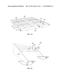 SYSTEM WITH AIR FLOW UNDER DATA STORAGE DEVICES diagram and image