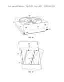 SYSTEM WITH AIR FLOW UNDER DATA STORAGE DEVICES diagram and image