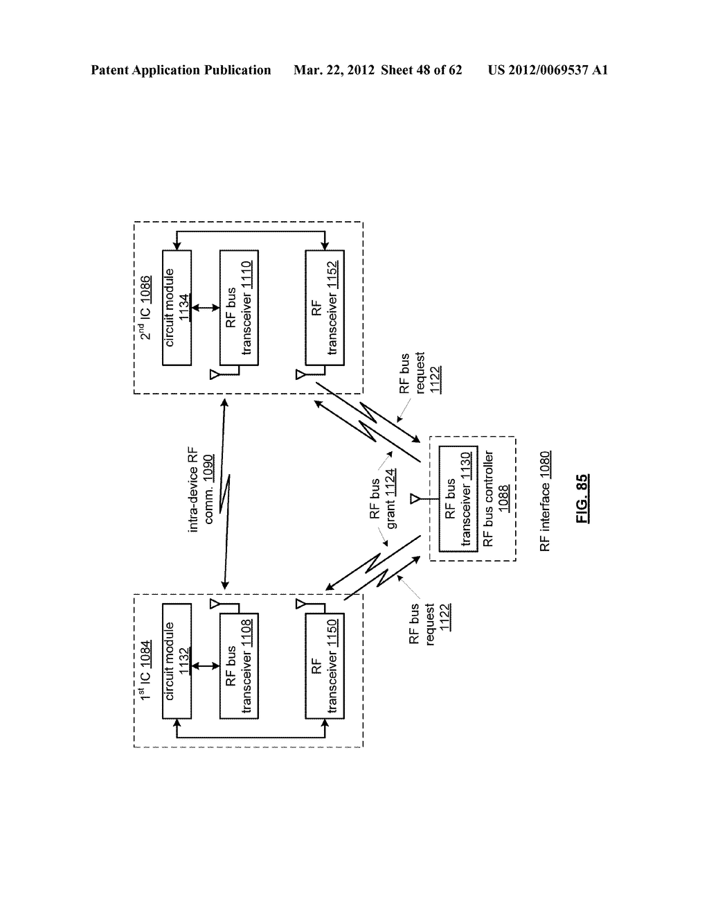 INTEGRATED CIRCUIT WITH INTRA-CHIP CLOCK INTERFACE AND METHODS FOR USE     THEREWITH - diagram, schematic, and image 49