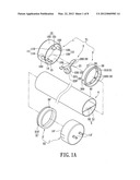 LAMP HEAD ASSEMBLY AND LIGHTING LAMP TUBE diagram and image