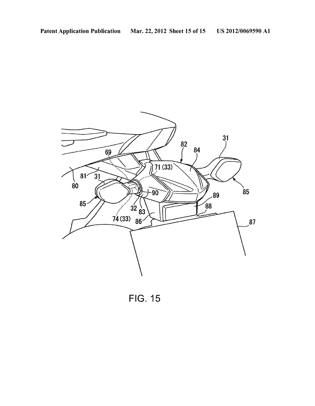 DIRECTION INDICATOR AND SADDLE RIDING TYPE VEHICLE INCLUDING SAME - diagram, schematic, and image 16