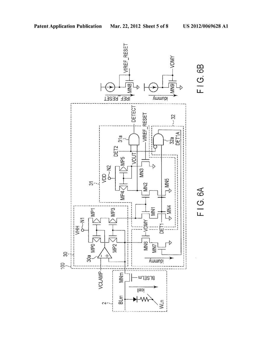 NONVOLATILE SEMICONDUCTOR MEMORY DEVICE AND METHOD OF CONTROLLING THE SAME - diagram, schematic, and image 06