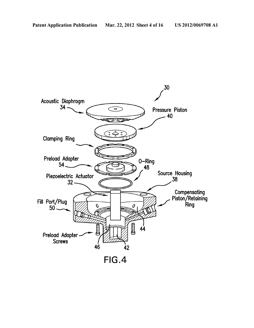 APPARATUS AND METHOD FOR GENERATING BROAD BANDWIDTH ACOUSTIC ENERGY - diagram, schematic, and image 05