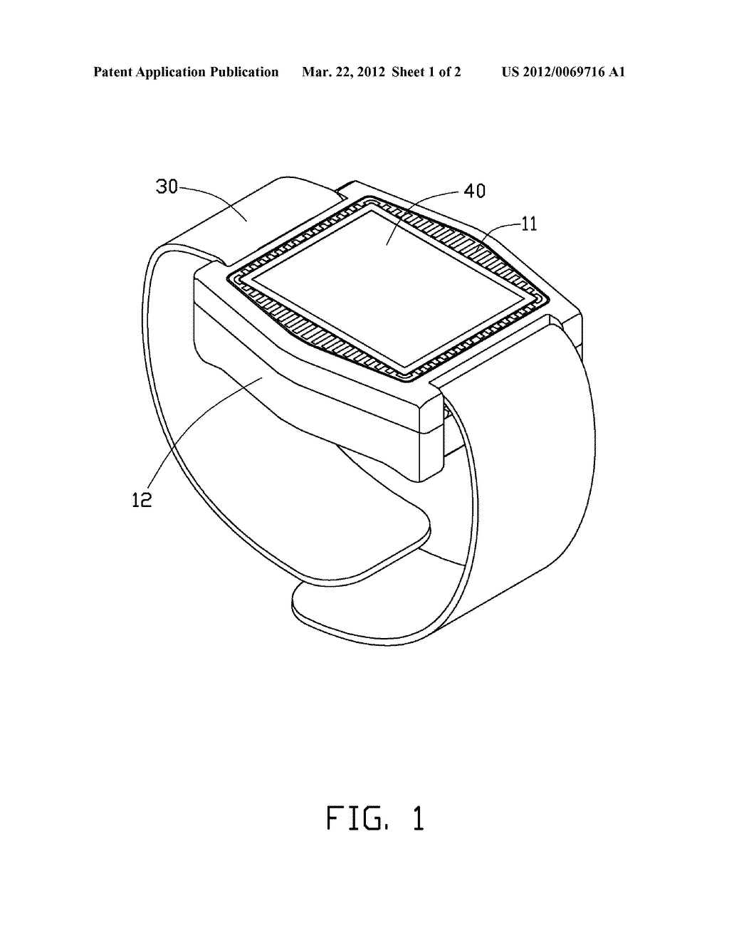 WEARABLE ELECTRONIC DEVICE WITH WIRELESS COMMUNICATION FUNCTION - diagram, schematic, and image 02