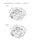 COLUMN-WHEEL FOR A CHRONOGRAPH, CHRONOGRAPH AND CHRONOGRAPH WATCH     INCLUDING SUCH A WHEEL diagram and image