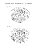 COLUMN-WHEEL FOR A CHRONOGRAPH, CHRONOGRAPH AND CHRONOGRAPH WATCH     INCLUDING SUCH A WHEEL diagram and image