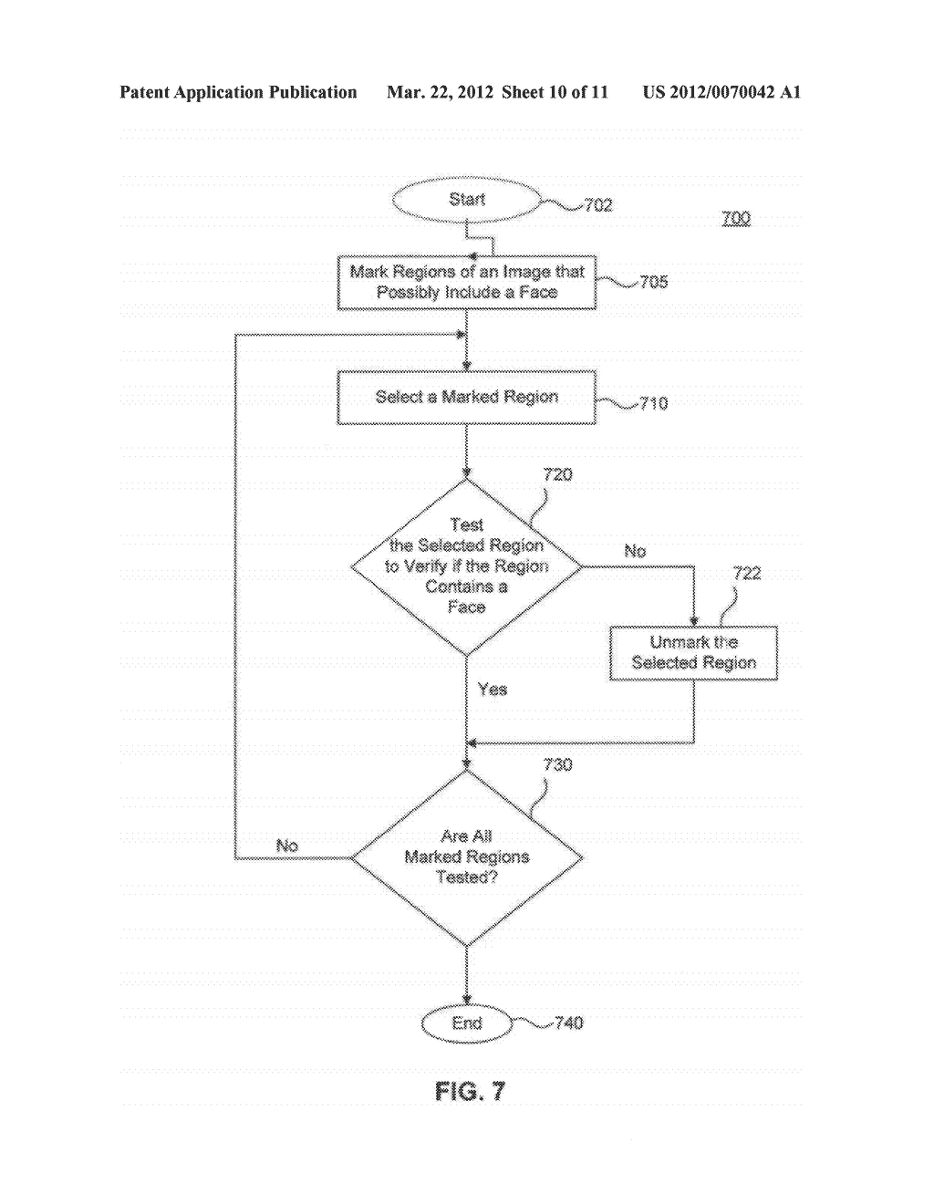 Automatic Face Detection and Identity Masking In Images, and Applications     Thereof - diagram, schematic, and image 11