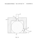 PIVOTING BALL MOUNT HAVING FOUR EQUALLY SPACED CONTACT POINTS diagram and image