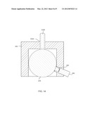 PIVOTING BALL MOUNT HAVING FOUR EQUALLY SPACED CONTACT POINTS diagram and image