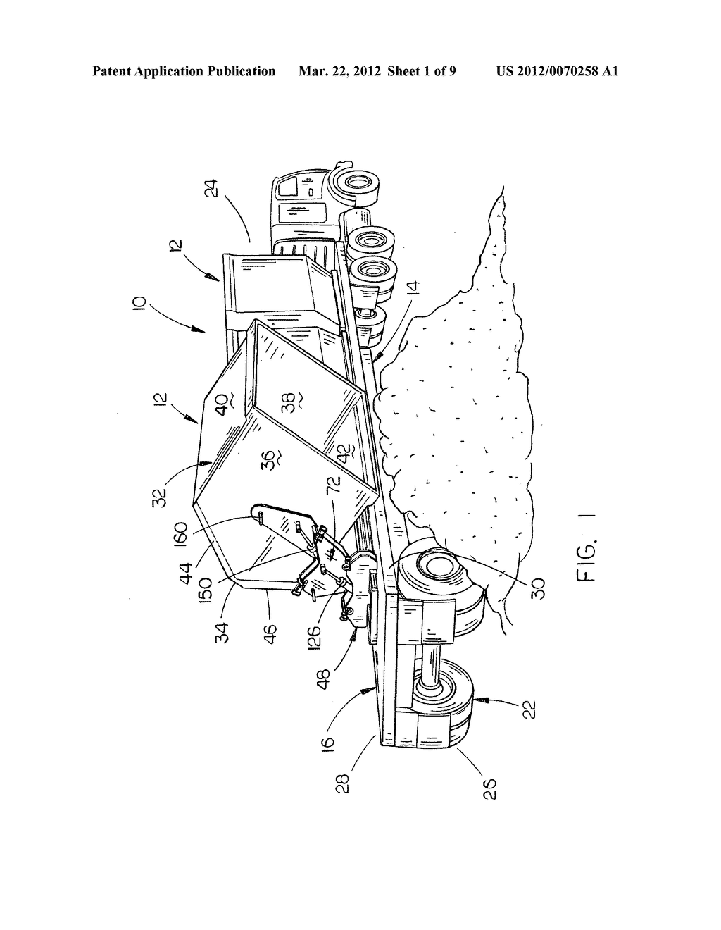 Side dump body - diagram, schematic, and image 02