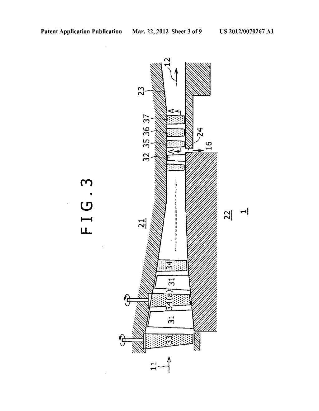 Axial Flow Compressor, Gas Turbine System Having the Axial Flow Compressor     and Method of Modifying the Axial Flow Compressor - diagram, schematic, and image 04