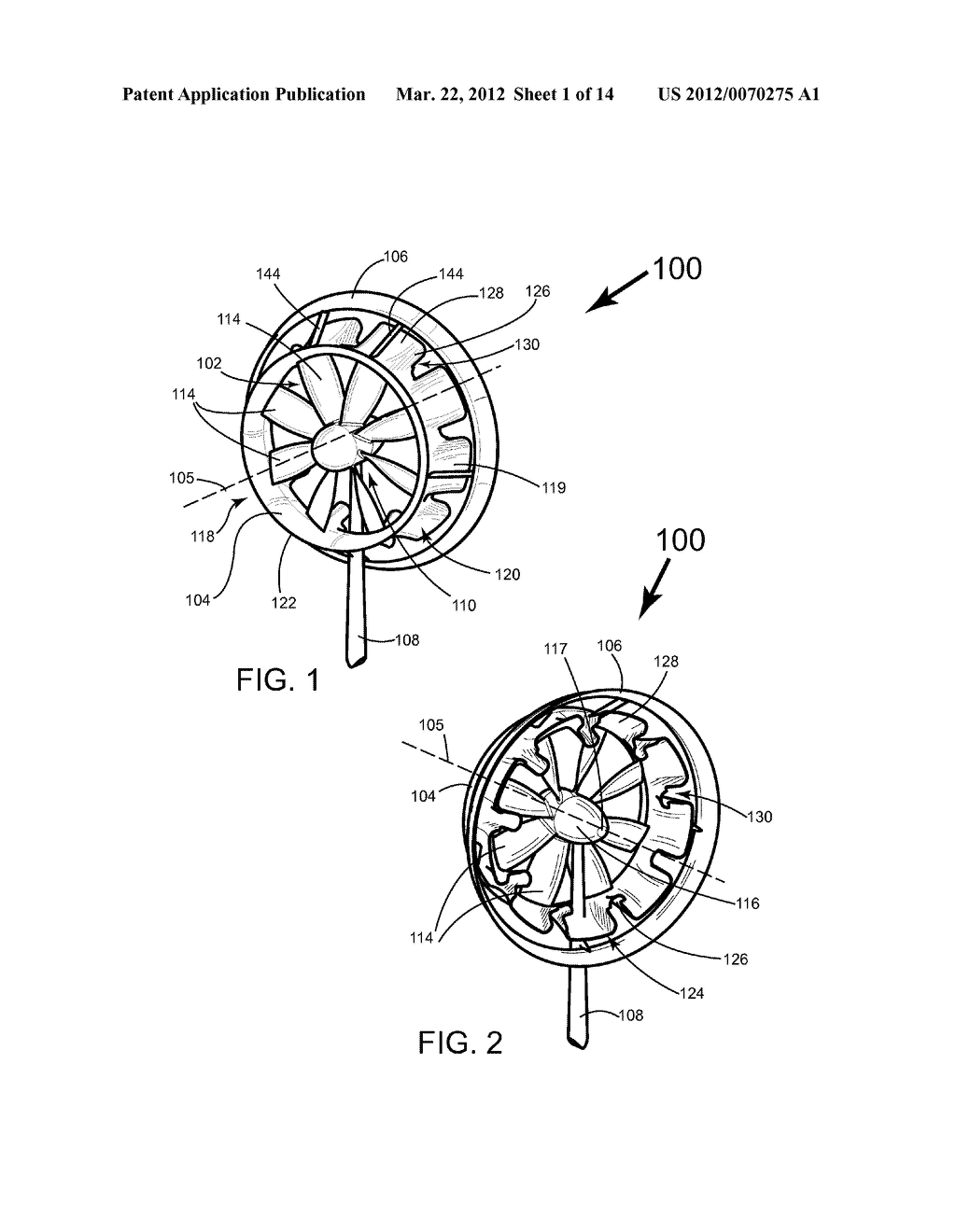 AIRFOIL FOR ENERGY EXTRACTING SHROUDED FLUID TURBINES - diagram, schematic, and image 02