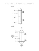 Process and device for separating liquid from a multiphase mixture diagram and image