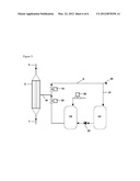 Process and device for separating liquid from a multiphase mixture diagram and image