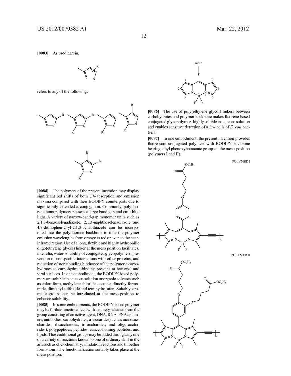 FLUORESCENT CONJUGATED POLYMERS WITH A BODIPY-BASED BACKBONE AND USES     THEREOF - diagram, schematic, and image 65