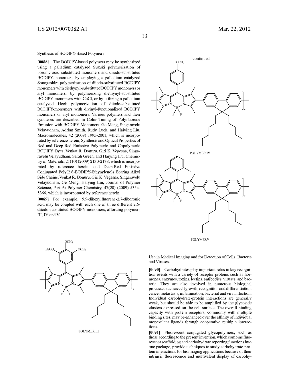 FLUORESCENT CONJUGATED POLYMERS WITH A BODIPY-BASED BACKBONE AND USES     THEREOF - diagram, schematic, and image 66
