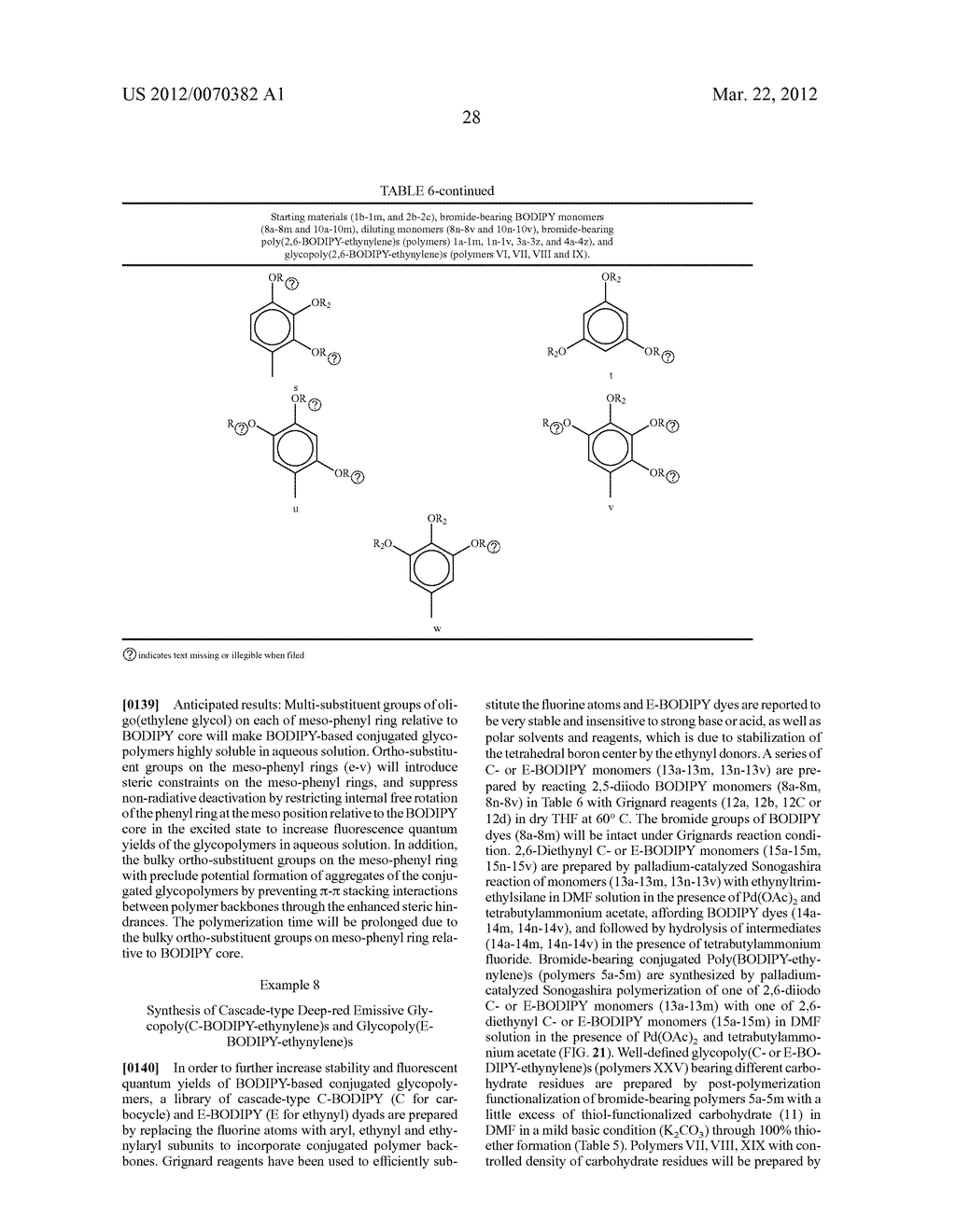 FLUORESCENT CONJUGATED POLYMERS WITH A BODIPY-BASED BACKBONE AND USES     THEREOF - diagram, schematic, and image 81