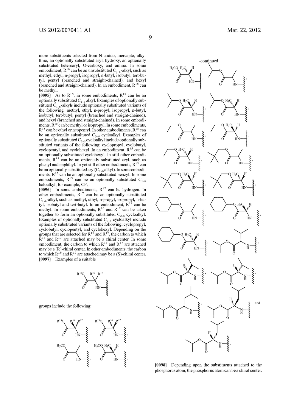 SUBSTITUTED NUCLEOTIDE ANALOGS - diagram, schematic, and image 34