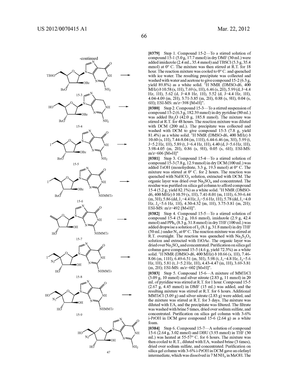 AZIDO NUCLEOSIDES AND NUCLEOTIDE ANALOGS - diagram, schematic, and image 68