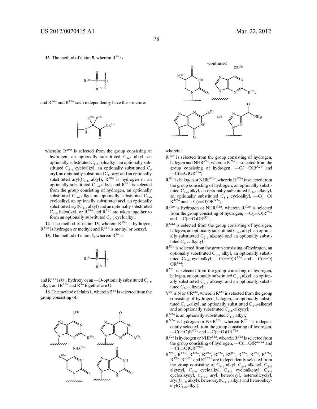 AZIDO NUCLEOSIDES AND NUCLEOTIDE ANALOGS - diagram, schematic, and image 80