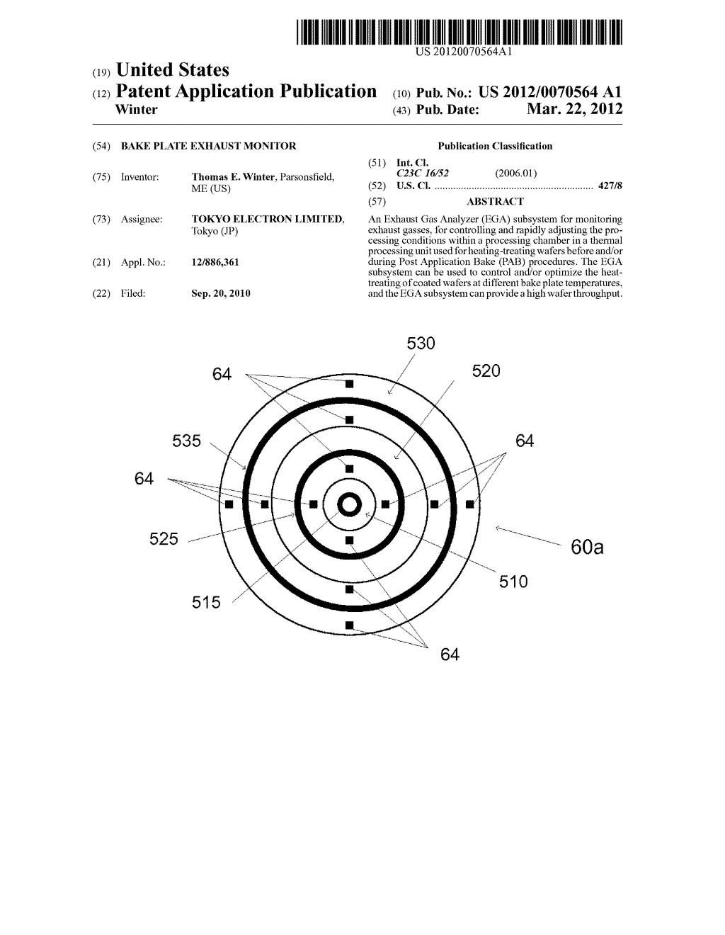 Bake Plate Exhaust Monitor - diagram, schematic, and image 01