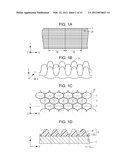 MANUFACTURING METHOD OF LAMINATED BODY, STAMPER, TRANSFER DEVICE,     LAMINATED BODY, MOLDING ELEMENT, AND OPTICAL ELEMENT diagram and image