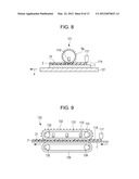 MANUFACTURING METHOD OF LAMINATED BODY, STAMPER, TRANSFER DEVICE,     LAMINATED BODY, MOLDING ELEMENT, AND OPTICAL ELEMENT diagram and image