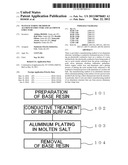 MANUFACTURING METHOD OF ALUMINUM STRUCTURE AND ALUMINUM STRUCTURE diagram and image