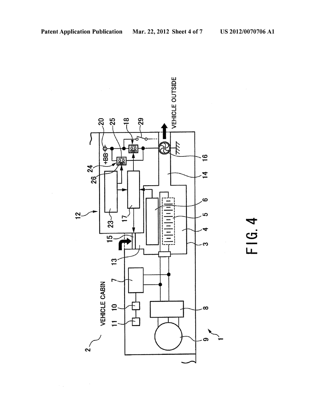 EXHAUST SYSTEM FOR BATTERY IN VEHICLE - diagram, schematic, and image 05