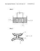 METHOD FOR PRODUCING POROUS METAL BODY, POROUS ALUMINUM BODY, BATTERY     ELECTRODE MATERIAL INCLUDING POROUS METAL BODY OR POROUS ALUMINUM BODY,     AND ELECTRODE MATERIAL FOR ELECTRICAL DOUBLE LAYER CAPACITOR diagram and image