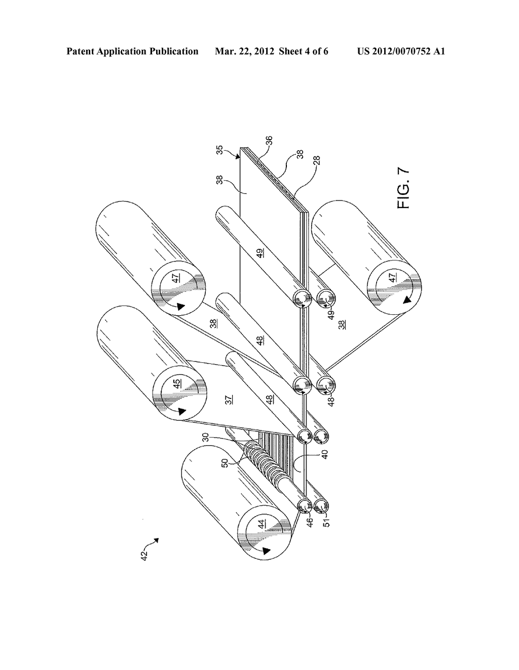 METHOD FOR FORMING CHANNELS ON DIFFUSION MEDIA FOR A MEMBRANE HUMIDIFIER - diagram, schematic, and image 05