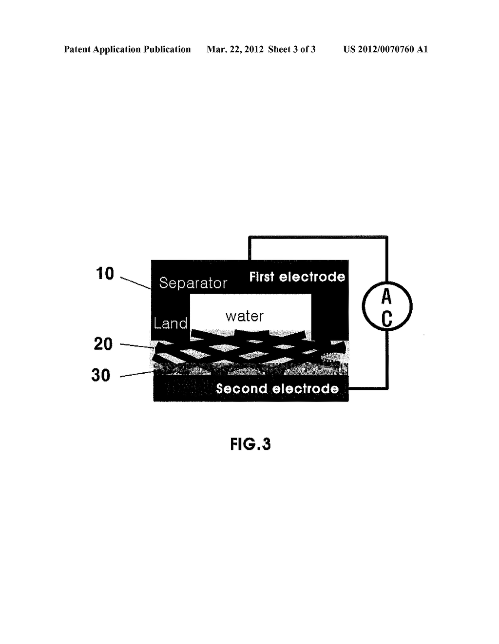 LOCAL HYDROPHILIC GAS DIFFUSION LAYER AND FUEL CELL STACK COMPRISING THE     SAME - diagram, schematic, and image 04