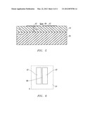 SYSTEM, METHOD AND APPARATUS FOR FABRICATING A C-APERTURE OR E-ANTENNA     PLASMONIC NEAR FIELD SOURCE FOR THERMAL ASSISTED RECORDING APPLICATIONS diagram and image