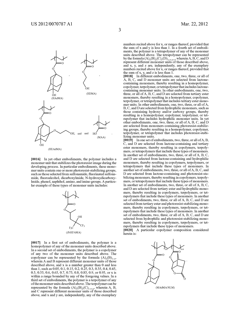 PHOTORESIST COMPOSITIONS AND METHODS FOR SHRINKING A PHOTORESIST CRITICAL     DIMENSION - diagram, schematic, and image 05