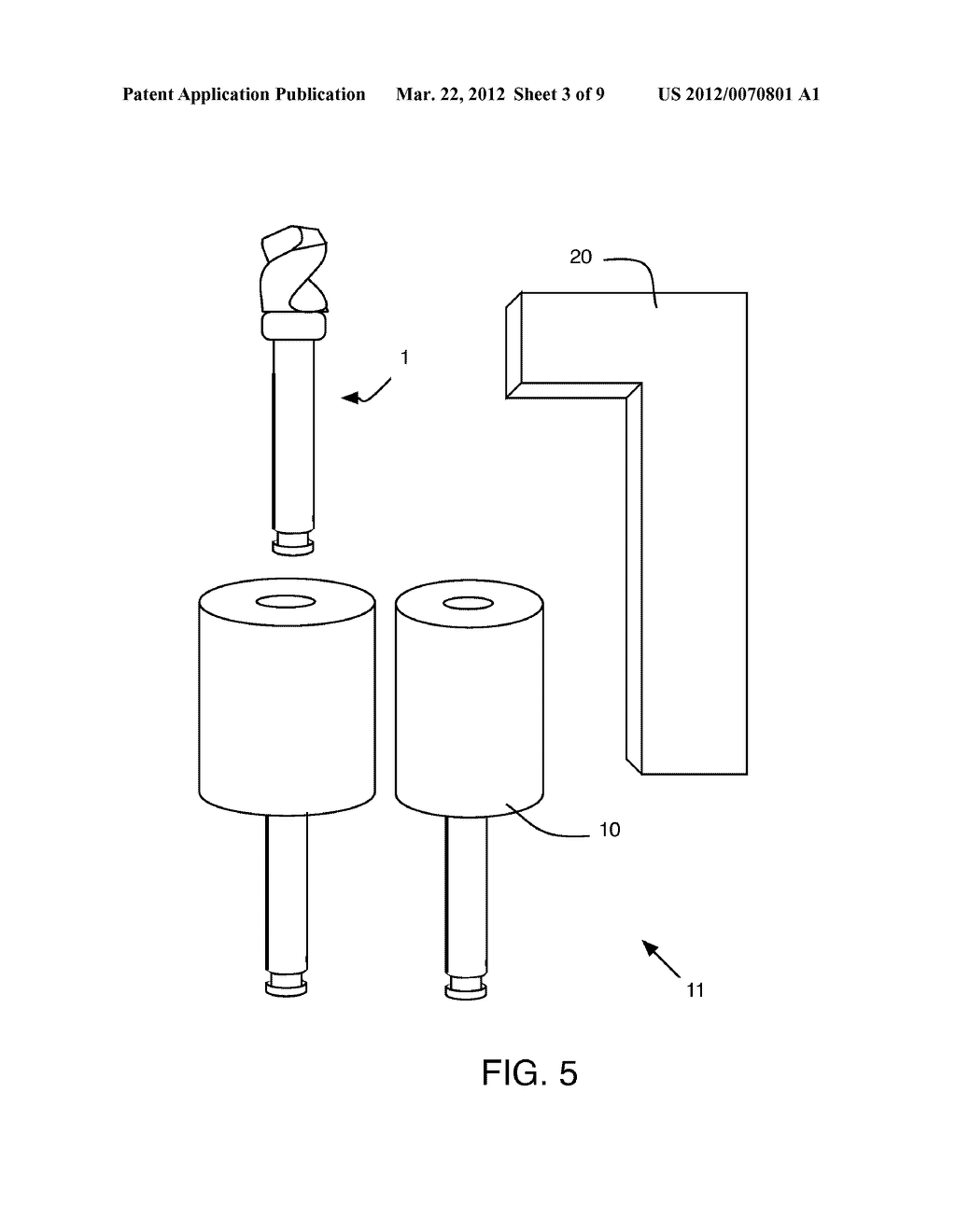 Dental implant locating device and method of use. - diagram, schematic, and image 04