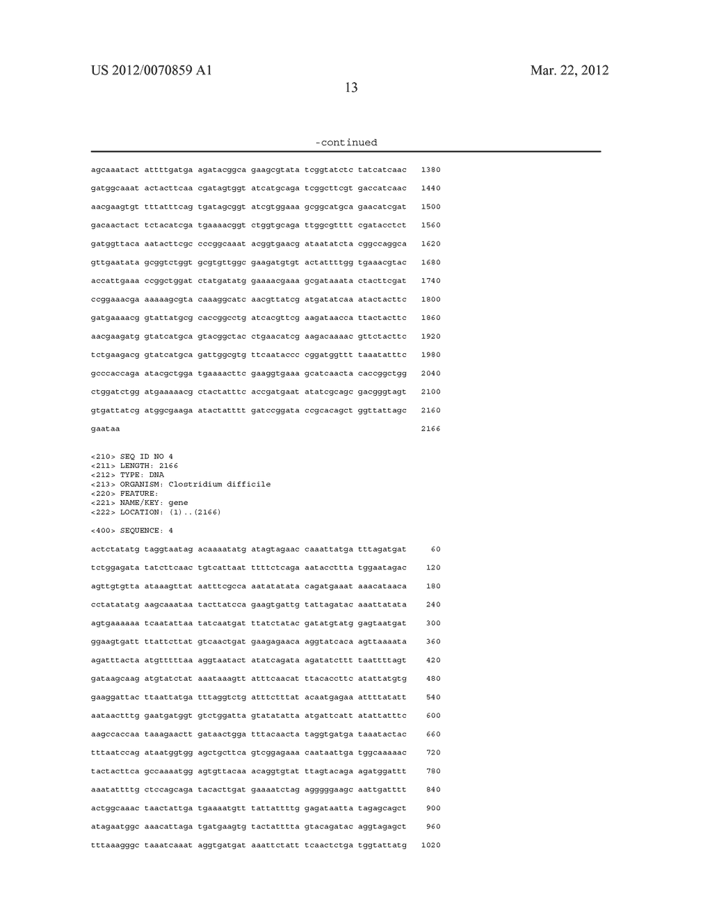 BACTERIAL CELLS, OPTIMIZED NUCLEOTIDE SEQUENCES AND METHODS FOR IMPROVED     EXPRESSION OF RECOMBINANT CLOSTRIDIUM DIFFICILE TOXIN B - diagram, schematic, and image 30