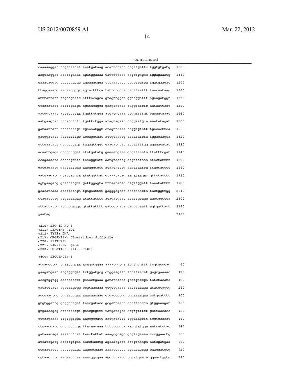 BACTERIAL CELLS, OPTIMIZED NUCLEOTIDE SEQUENCES AND METHODS FOR IMPROVED     EXPRESSION OF RECOMBINANT CLOSTRIDIUM DIFFICILE TOXIN B - diagram, schematic, and image 31