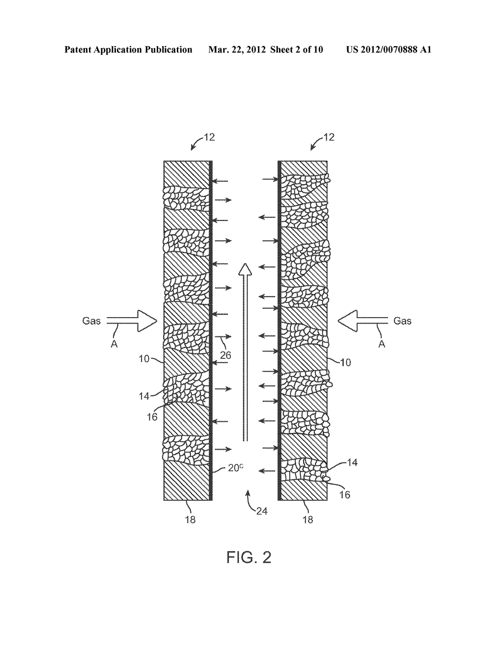 Horizontal Array Bioreactor for Conversion of Syngas Components to Liquid     Products - diagram, schematic, and image 03