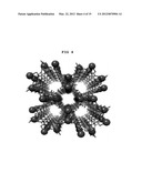 NANOPOROUS CARBOHYDRATE FRAMEWORKS AND THE SEQUESTRATION AND DETECTION OF     MOLECULES USING THE SAME diagram and image