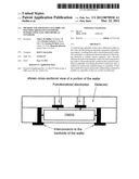 METHOD AND APPARATUS TO FABRICATE POLYMER ARRAYS ON PATTERNED WAFERS USING     ELECTROCHEMICAL SYNTHESIS diagram and image