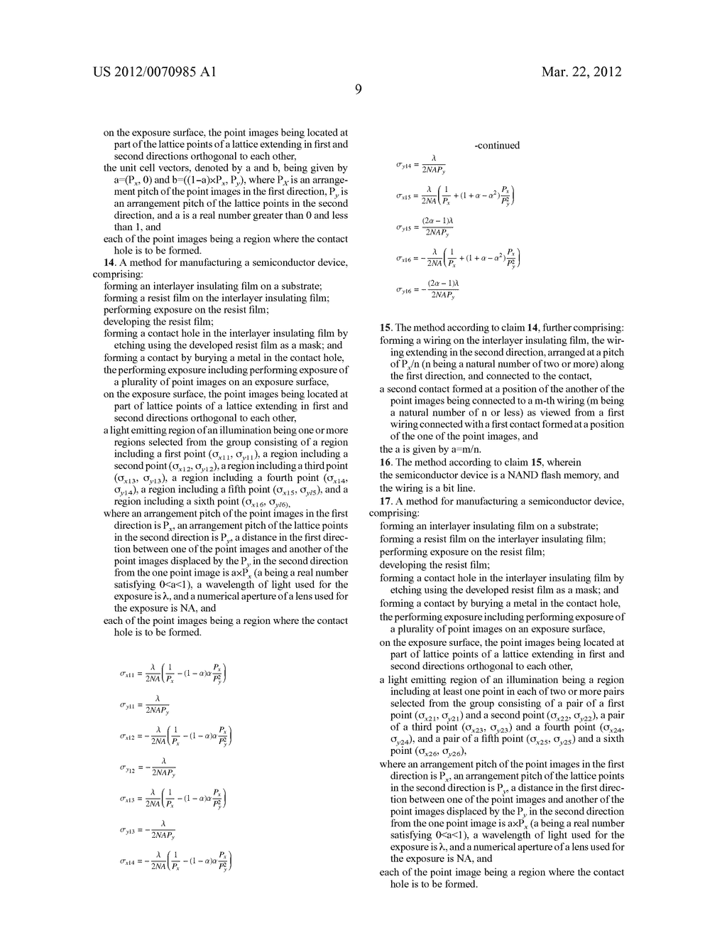 EXPOSURE METHOD AND METHOD FOR MANUFACTURING SEMICONDUCTOR DEVICE - diagram, schematic, and image 25