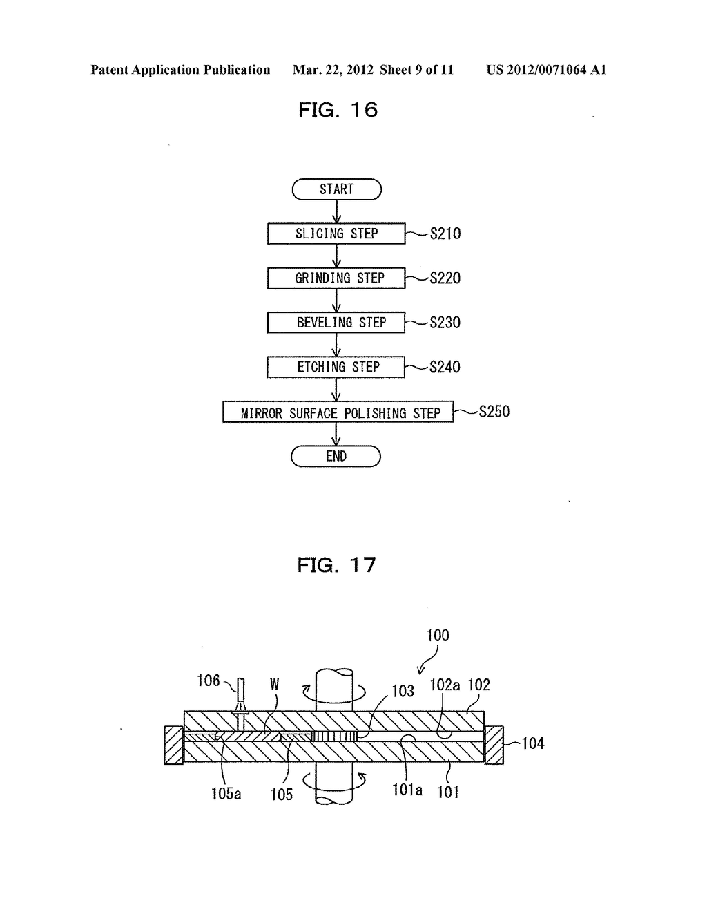 FIXED ABRASIVE-GRAIN PROCESSING DEVICE, METHOD OF FIXED ABRASIVE-GRAIN     PROCESSING, AND METHOD FOR PRODUCING SEMICONDUCTOR WAFER - diagram, schematic, and image 10