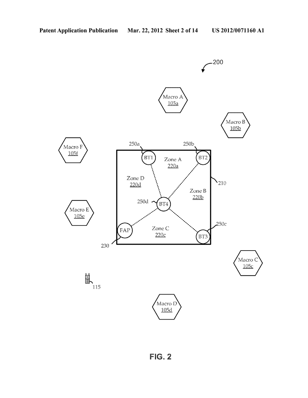 REFINING FEMTOCELL COVERAGE INFORMATION WITH BEACON TRANSMITTERS - diagram, schematic, and image 03