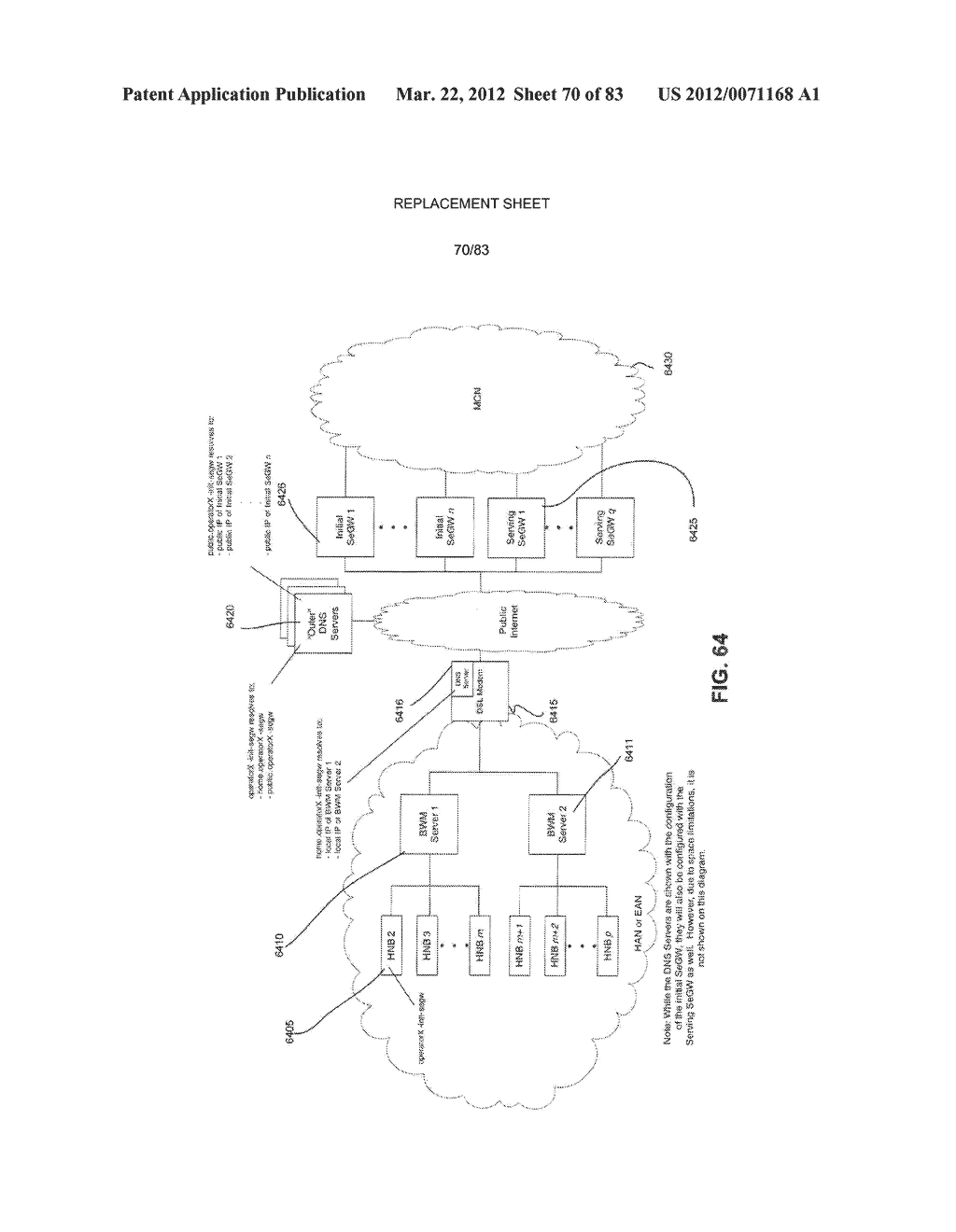 Bandwidth Management For A Converged Gateway In A Hybrid Network - diagram, schematic, and image 71